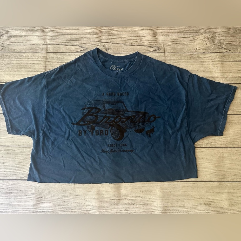 Ford Bronco Cut Off Crop‎ Top | XL